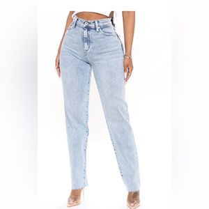 FashionNova Took Him by Surprise Slim Fit Boyfriend Jeans SIZE 13